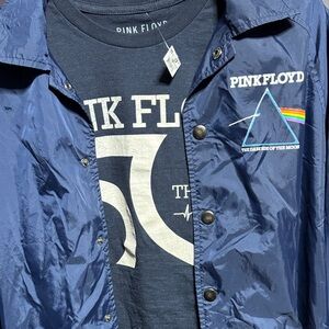 Pink Floyd Navy Jacket and T-Shirt Set